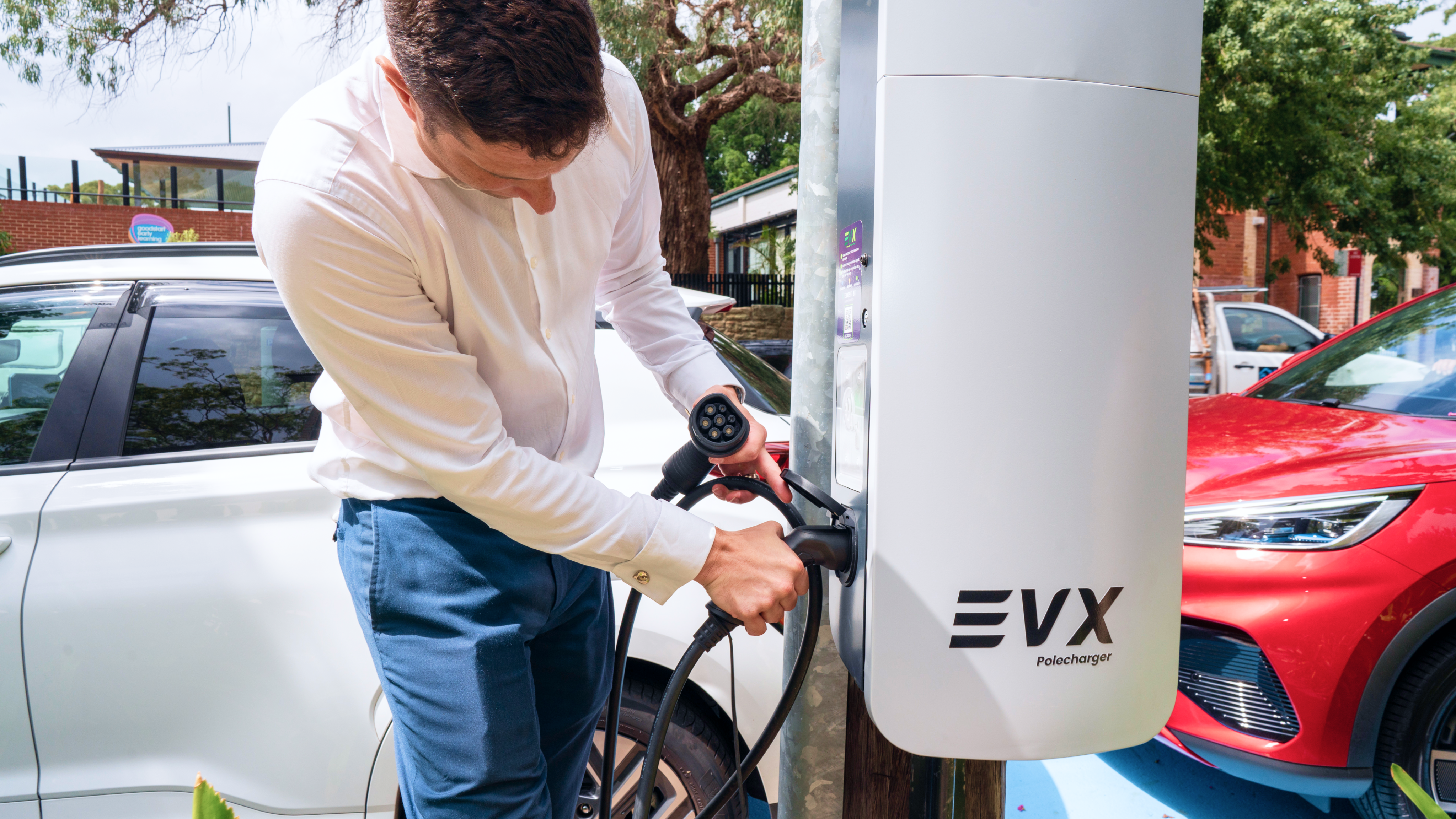 EVX Polecharger: Seamless EV Charging Integration