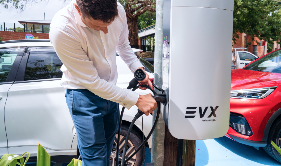 Empowering Australia’s EV Future: The EVX Polecharger Advantage